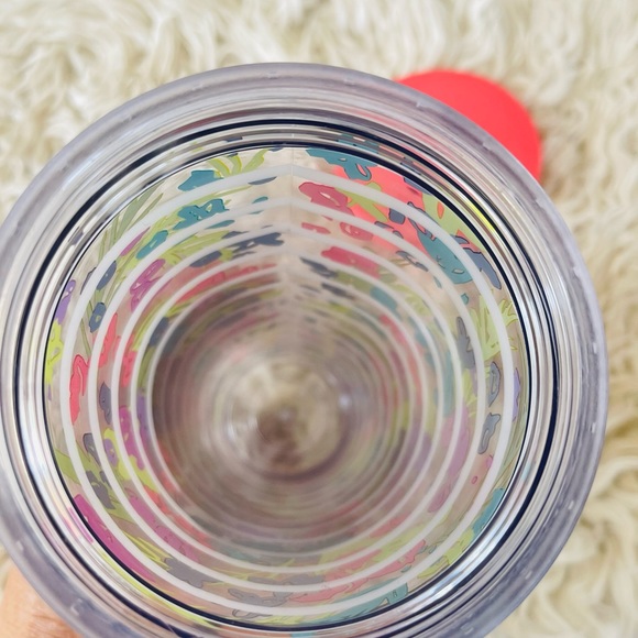 🌺🌼Rare 2017 Stripe & Floral Starbucks Venti Cold Cup - Picture 7 of 7